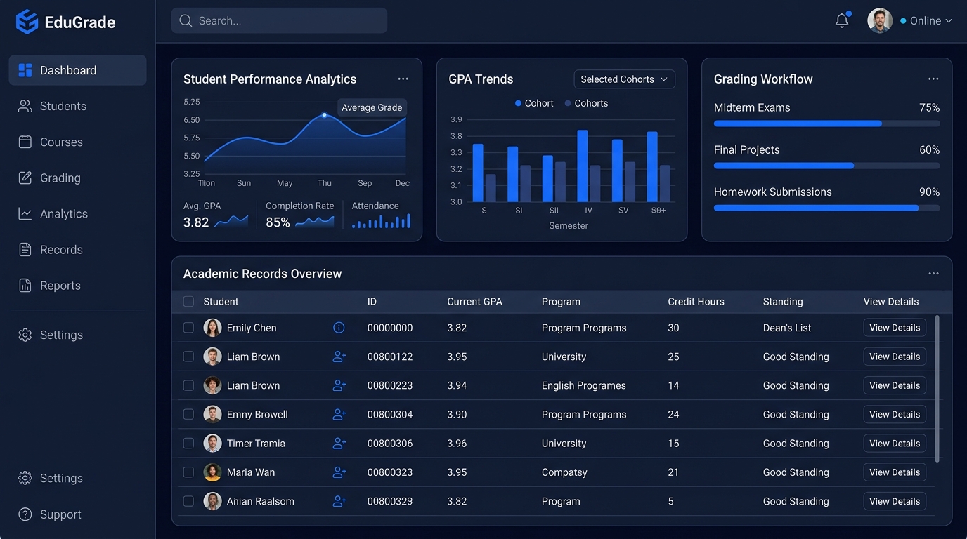 EduGrade — AI / EDUCATION / SAAS